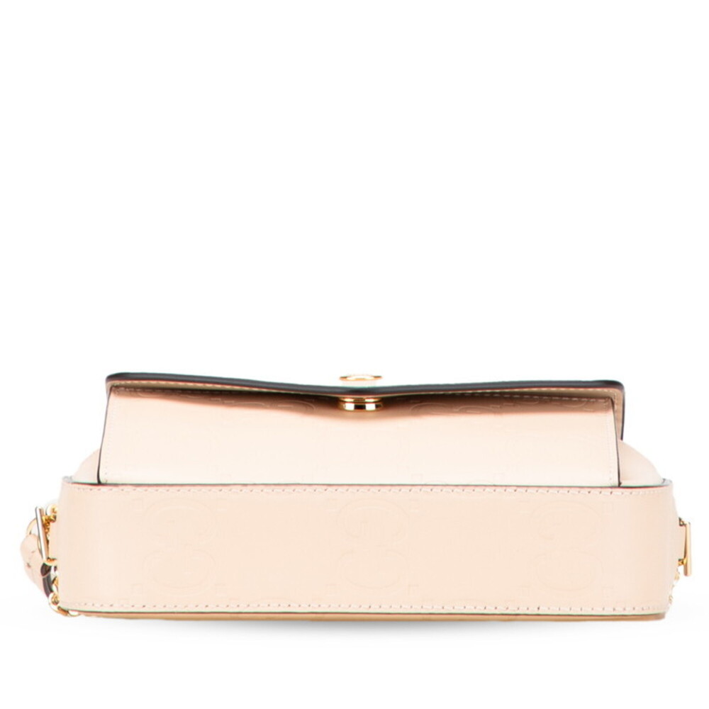 GUCCI Cream Leather Shoulder Bag - Picture 3 of 10